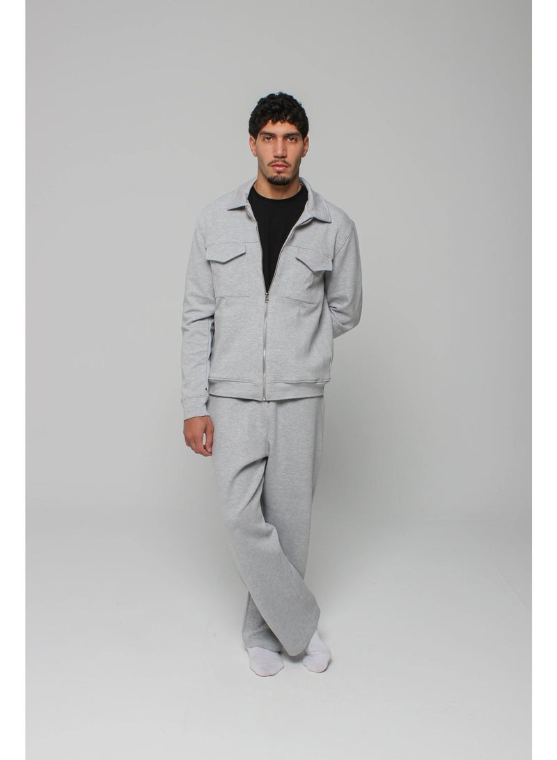 Basic Look Men Scuba Jacket - Image 2